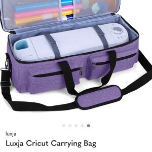 Cricut Purple Craft Storage Bag